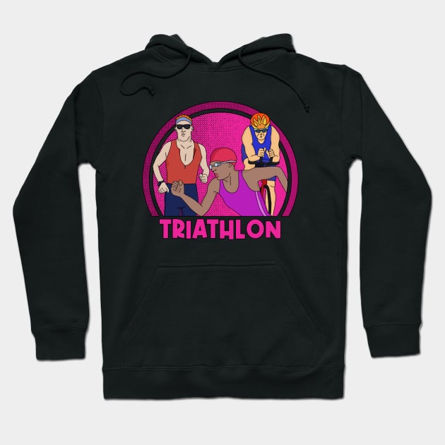 Triathlon Hoodie by DiegoCarvalho